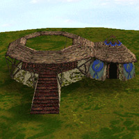 Populous Building: Balloon Hut