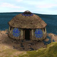 Populous Building: Boat Hut